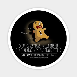 The Gingerbread Man Christmas Slaughter Magnet